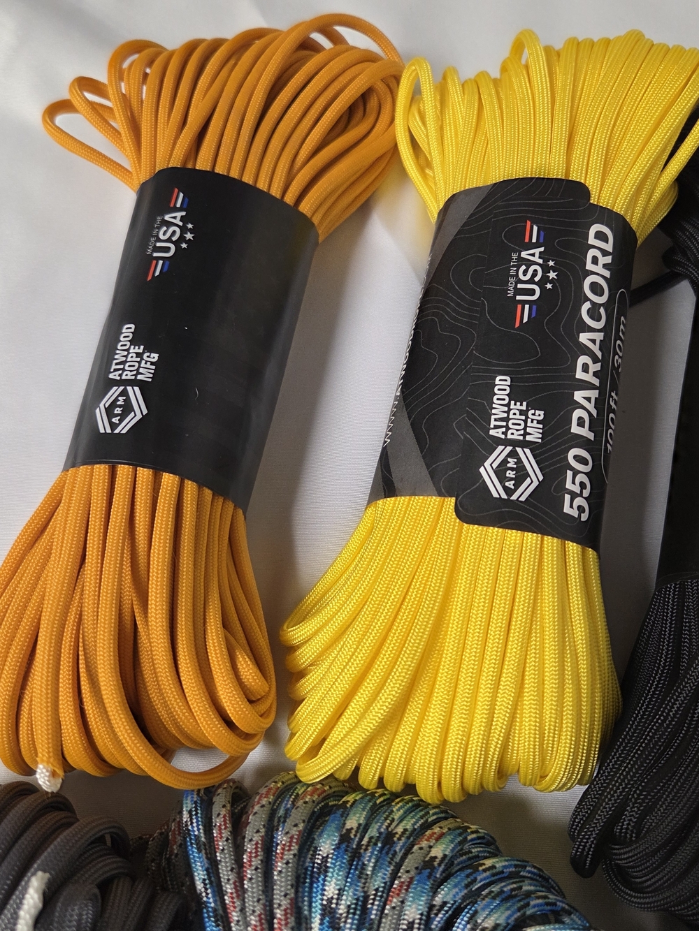 Atwood 550 Paracord Bundle - Multiple Colors 8 Hanks - Picture 5 of 5
